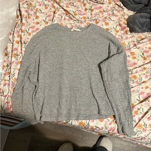 H&M Light Gray Women's Crew Neck Sweater